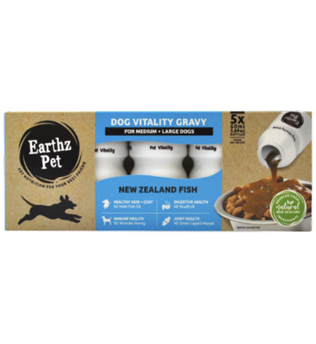 Earthz Pet Dog Medium & Large Fish (5 pack)