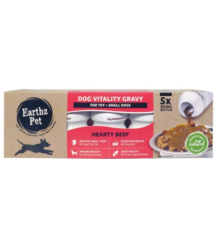 Earthz Pet Dog Toy & Small Beef (5 pack)