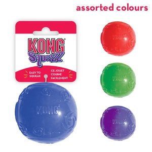 Kong squeezz best sale ball dog toy