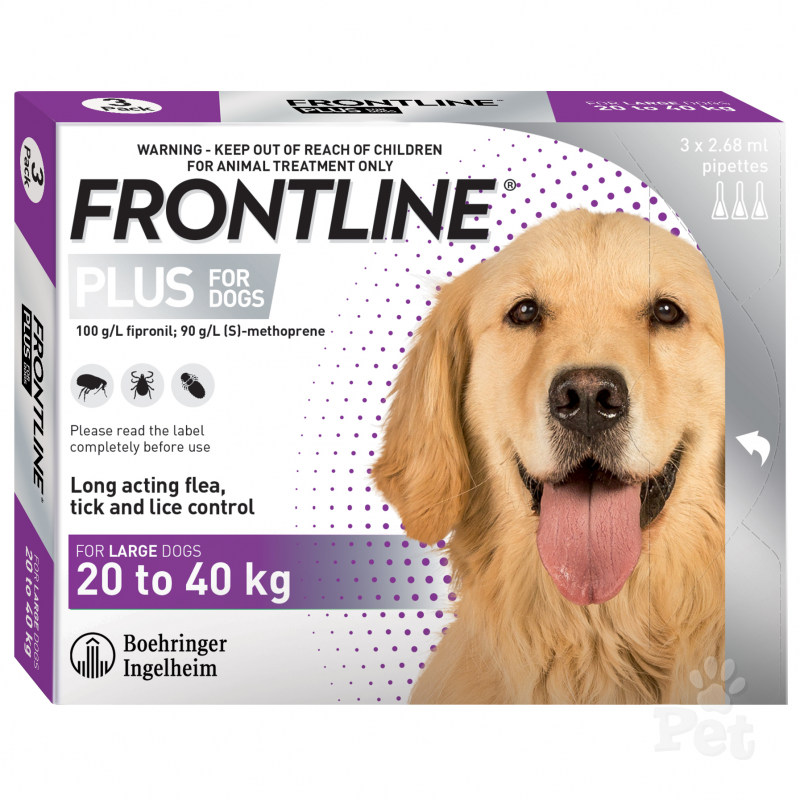 frontline flea and worm treatment for dogs