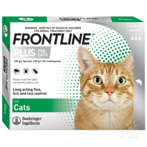 Frontline worm and flea treatment sale