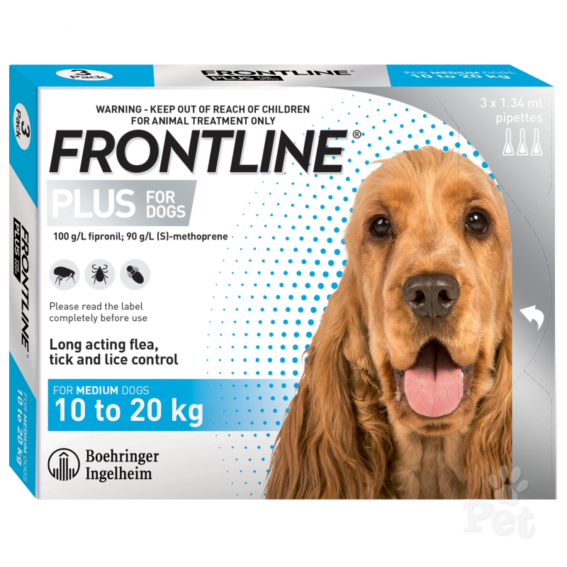 Frontline medium shop dog 3 pack