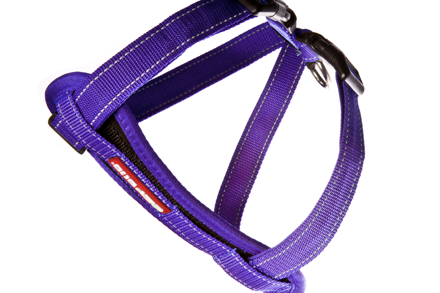 purple dog harness medium