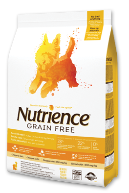 Nutrience grain free dog clearance food