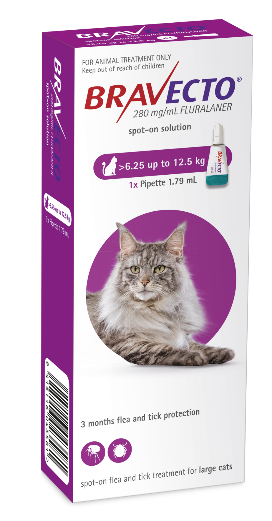 Bravecto flea treatment for cats best sale