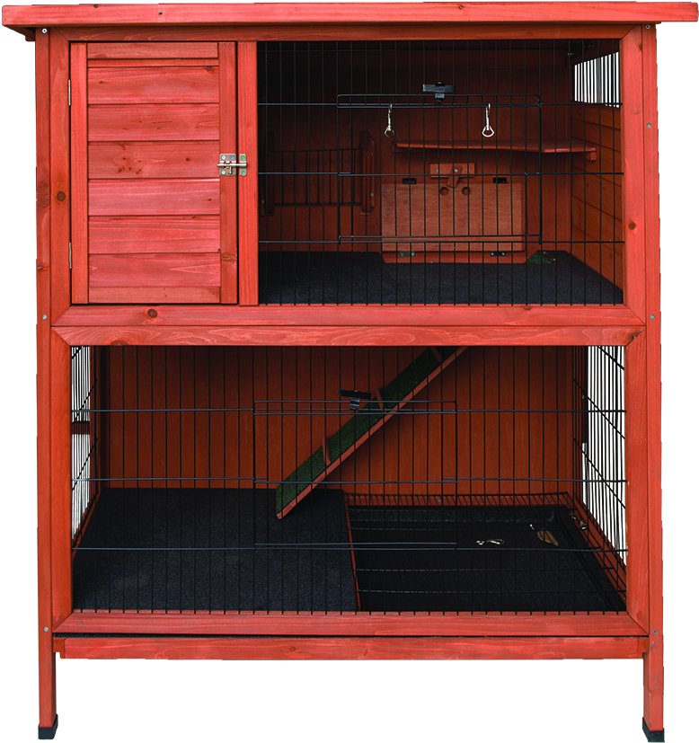 Two sale storey hutch