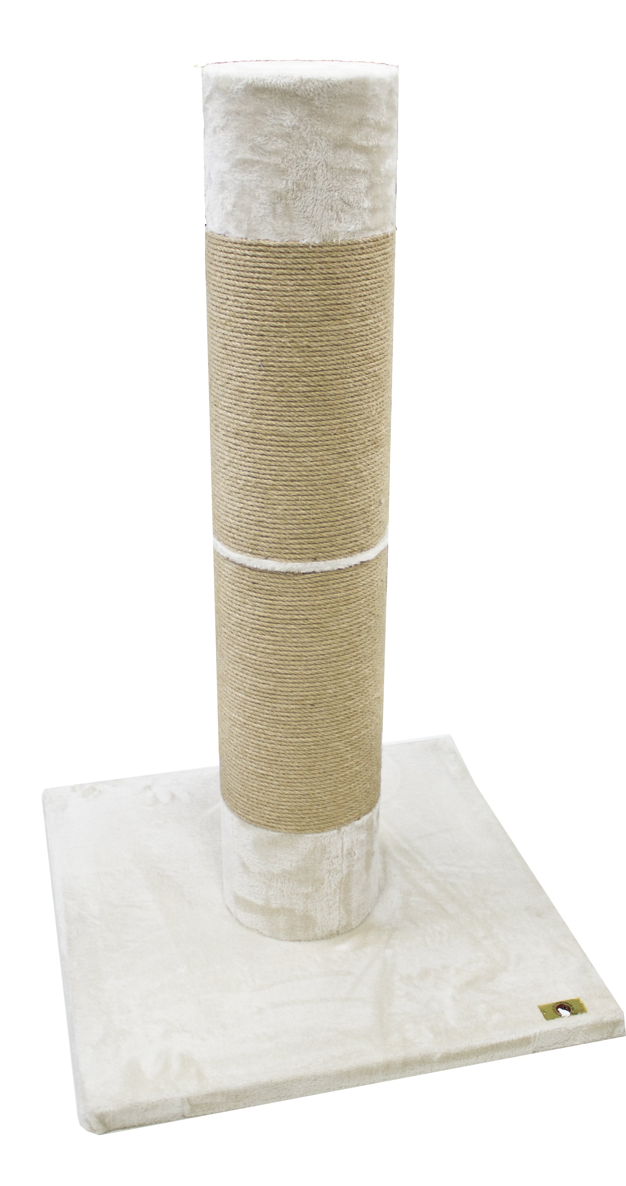 Petpals Titan Scratch Pole 1m Cream Cat The Pet Centre