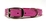 Pet One Leather Dog Collar 40cm Pink