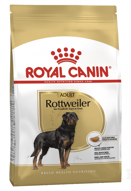 rottweiler royal canin puppy food