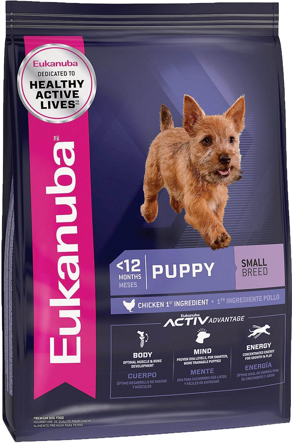 eukanuba small breed puppy food ingredients