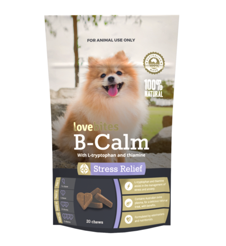 Lovebites B-Calm Chews - Dog : The Pet Centre - Vet Pharm Supplements X X