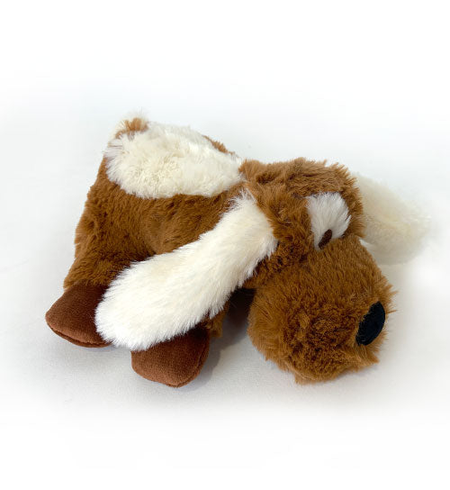 Snuggle Friends Dog Brown 17cm